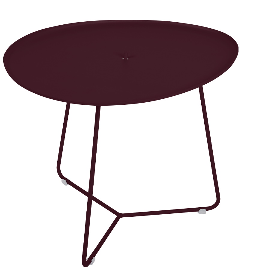 Cocotte kleiner Outdoor Tisch Fermob Schwarzkirsche Cocotte kleiner Outdoor Tisch Fermob Schwarzkirsche