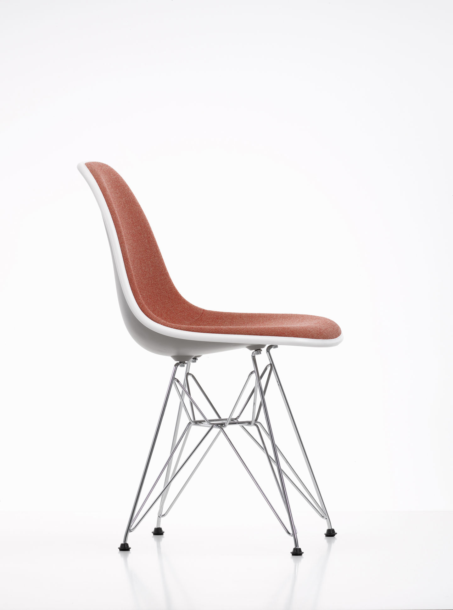Eames Plastic Side Chair DSR Stuhl Vollgepolstert Vitra