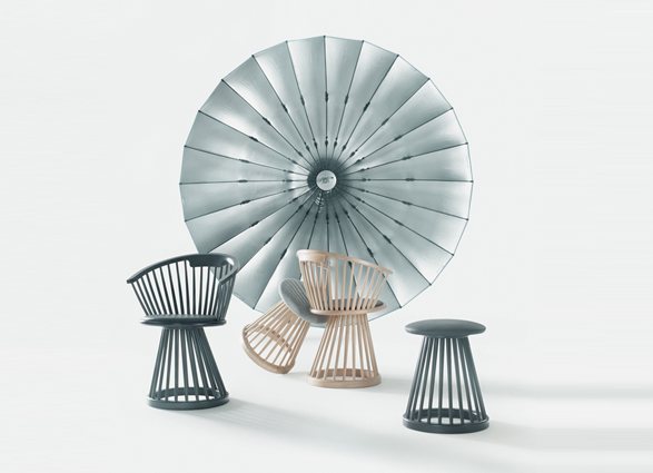 Fan Hocker Tom Dixon