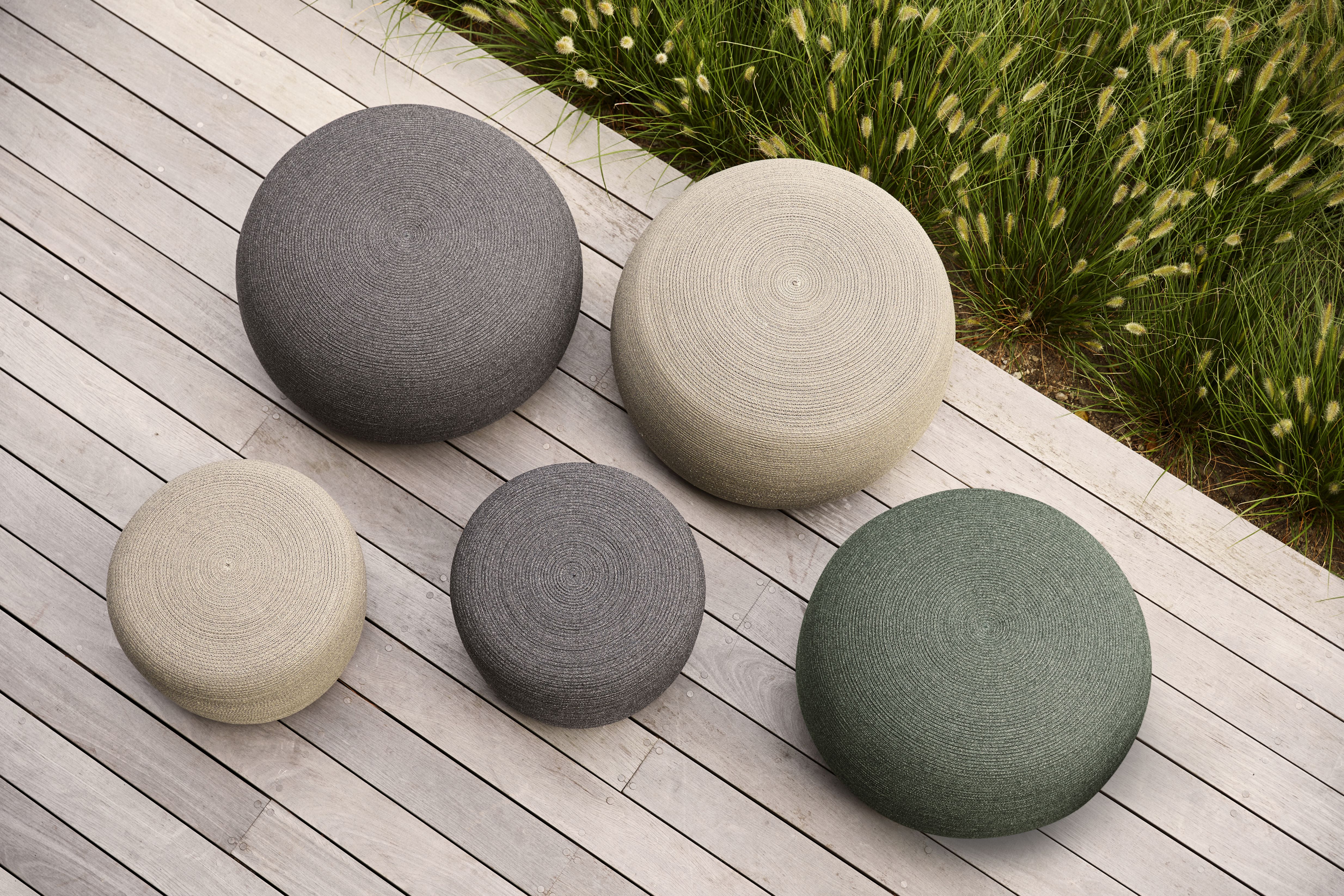 Circle Hocker Cane-Line