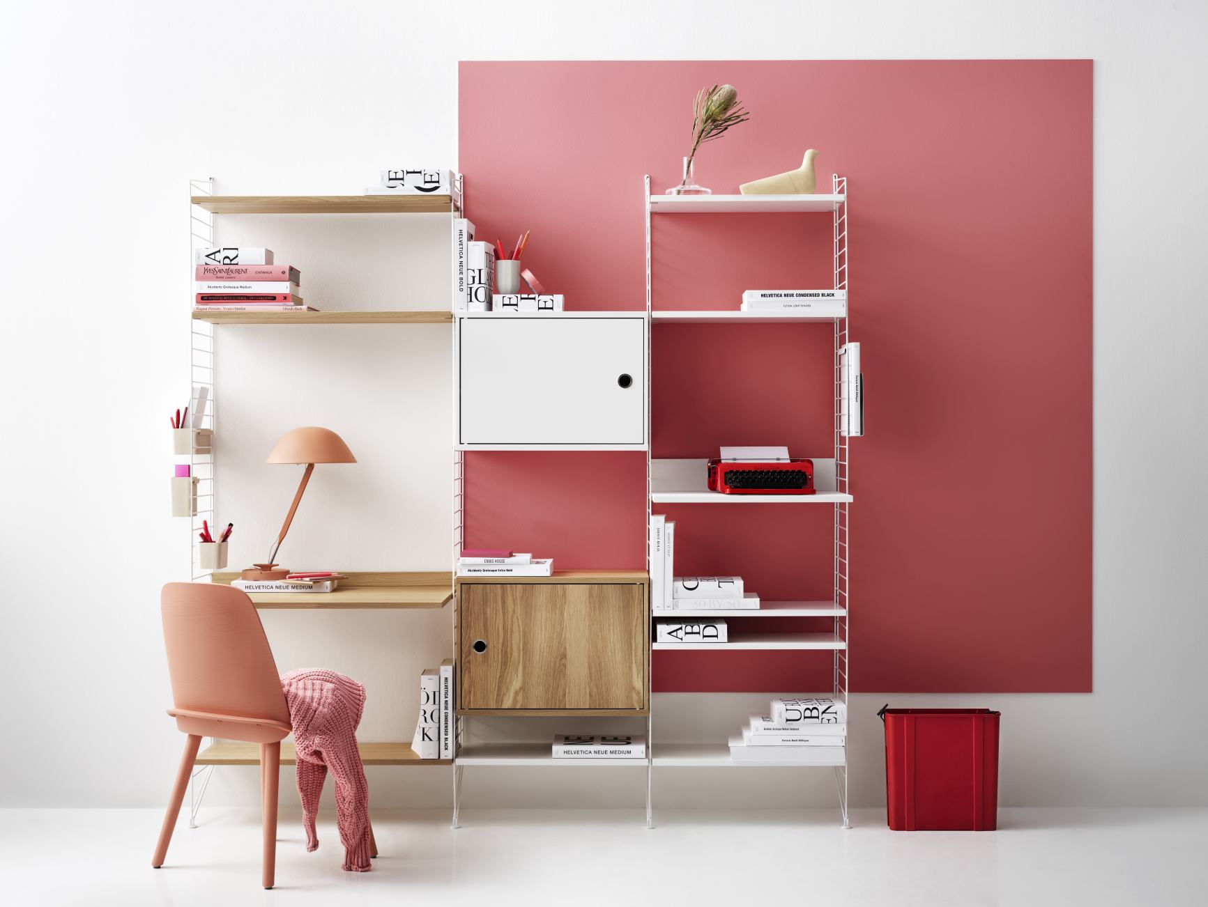 Arbeitsplatz KONFIGURATIONEN W4 String Furniture
