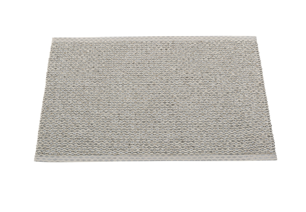 Svea Kunststoffteppich 70x50 Pappelina Warm grau