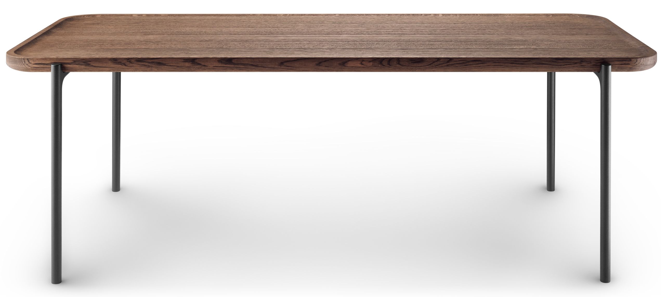 Savoye Tisch Eiche rechteckig - geräuchert B 120 x H 42 cm Eva Solo