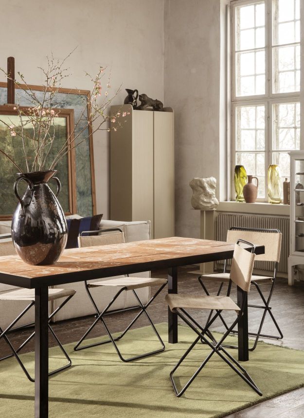 Flod Dining Table - Terracotta Tisch Ferm Living