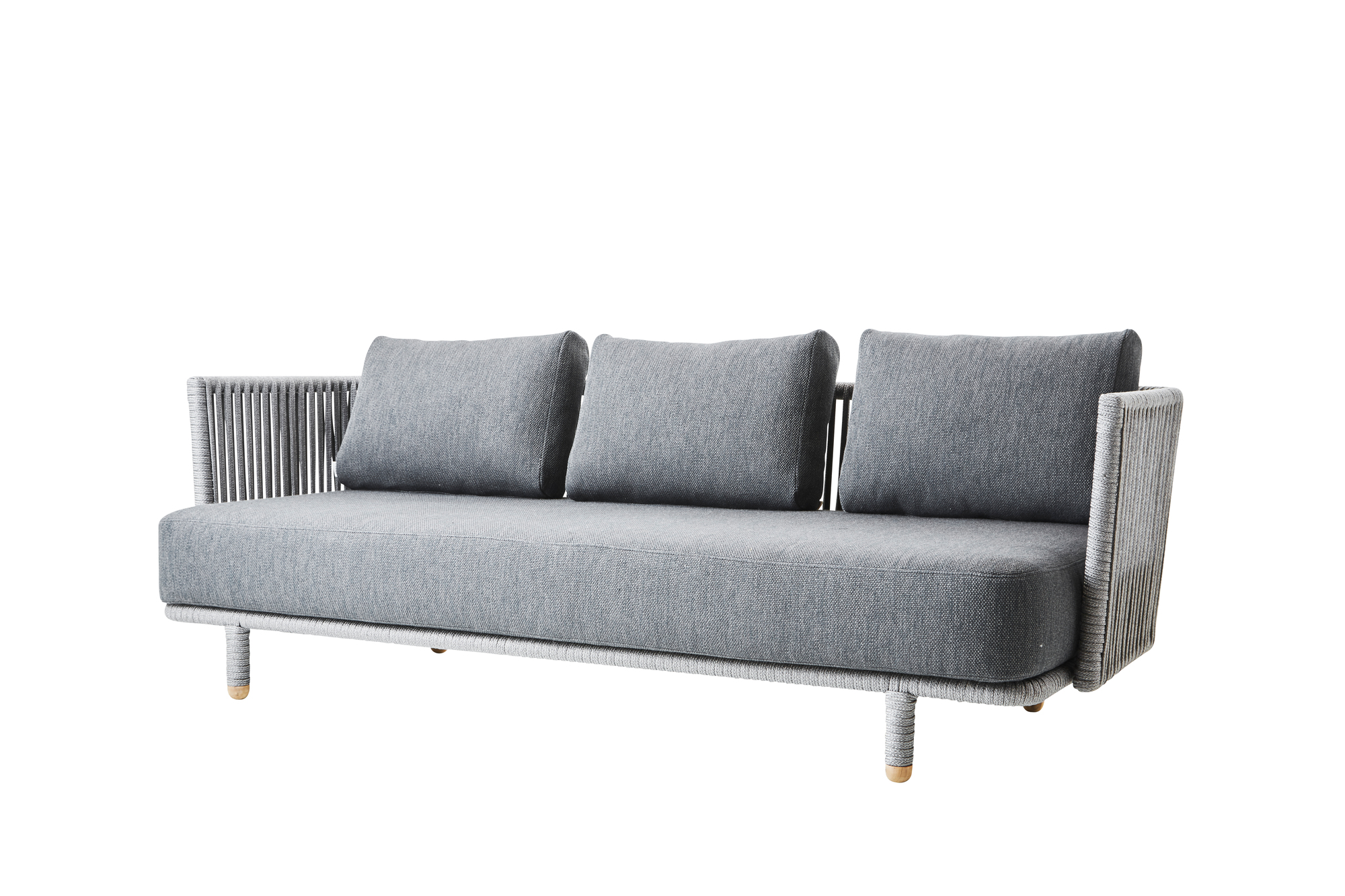 Moments Outdoor 3-Sitzer Sofa Cane-Line