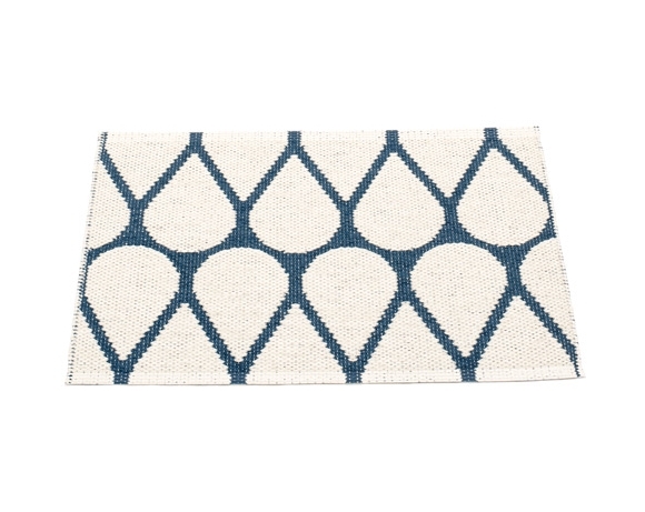 Otis Kunststoffteppich 70x50 cm Pappelina Ocean Blau-Vanille