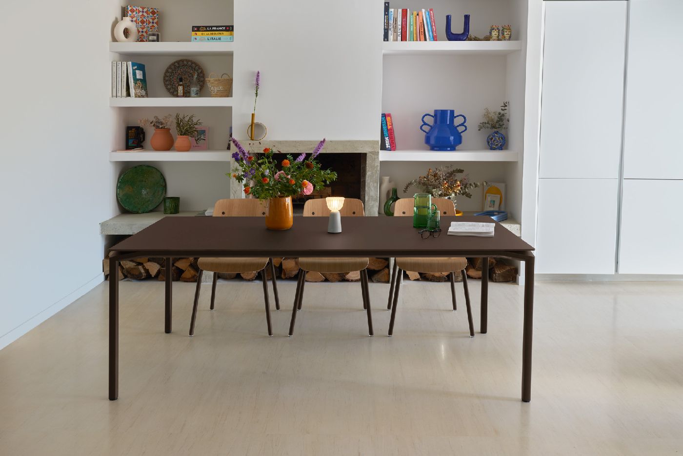 Studie Chair Stuhl aus Eichenholz Indoor Fermob