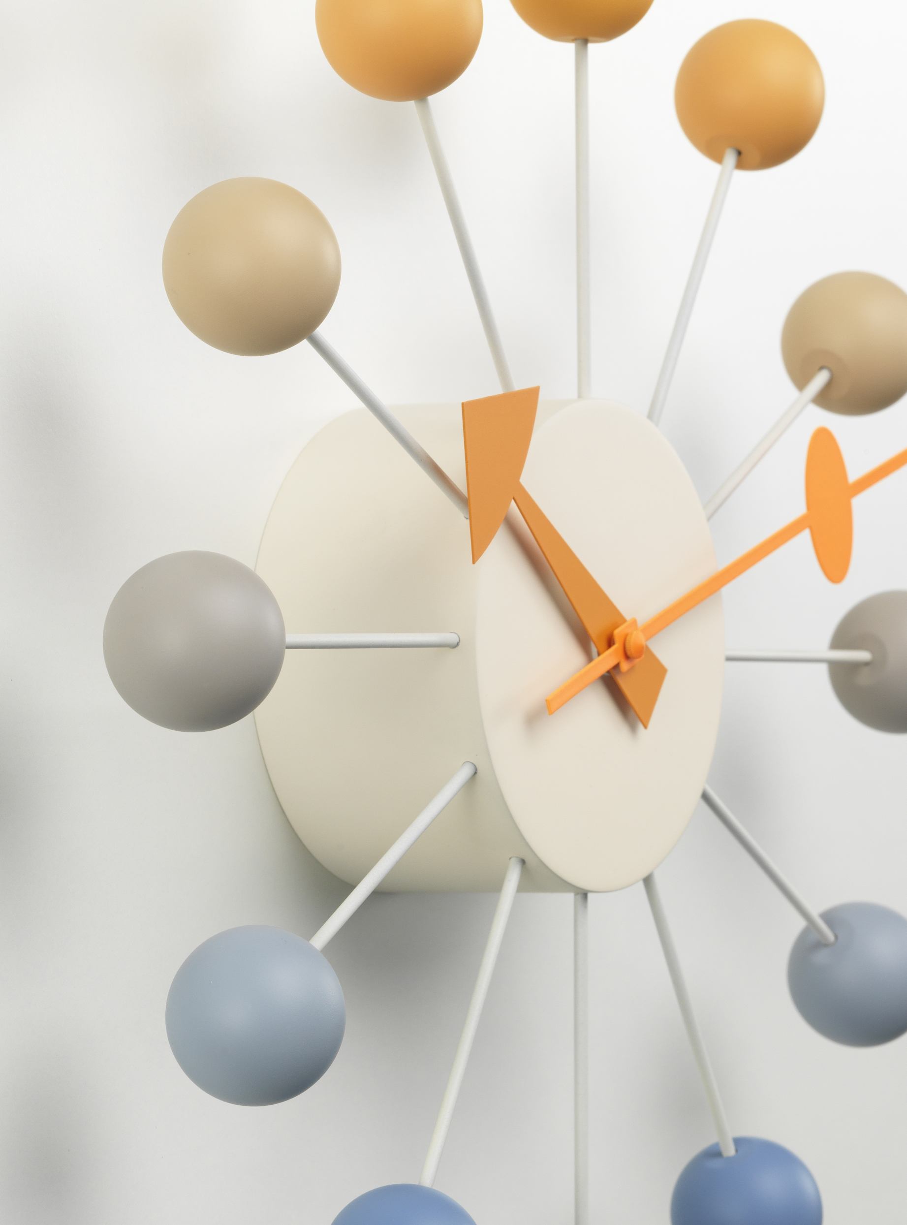 Ball Clock Wanduhr Sunrise Vitra LIMITED EDITION  