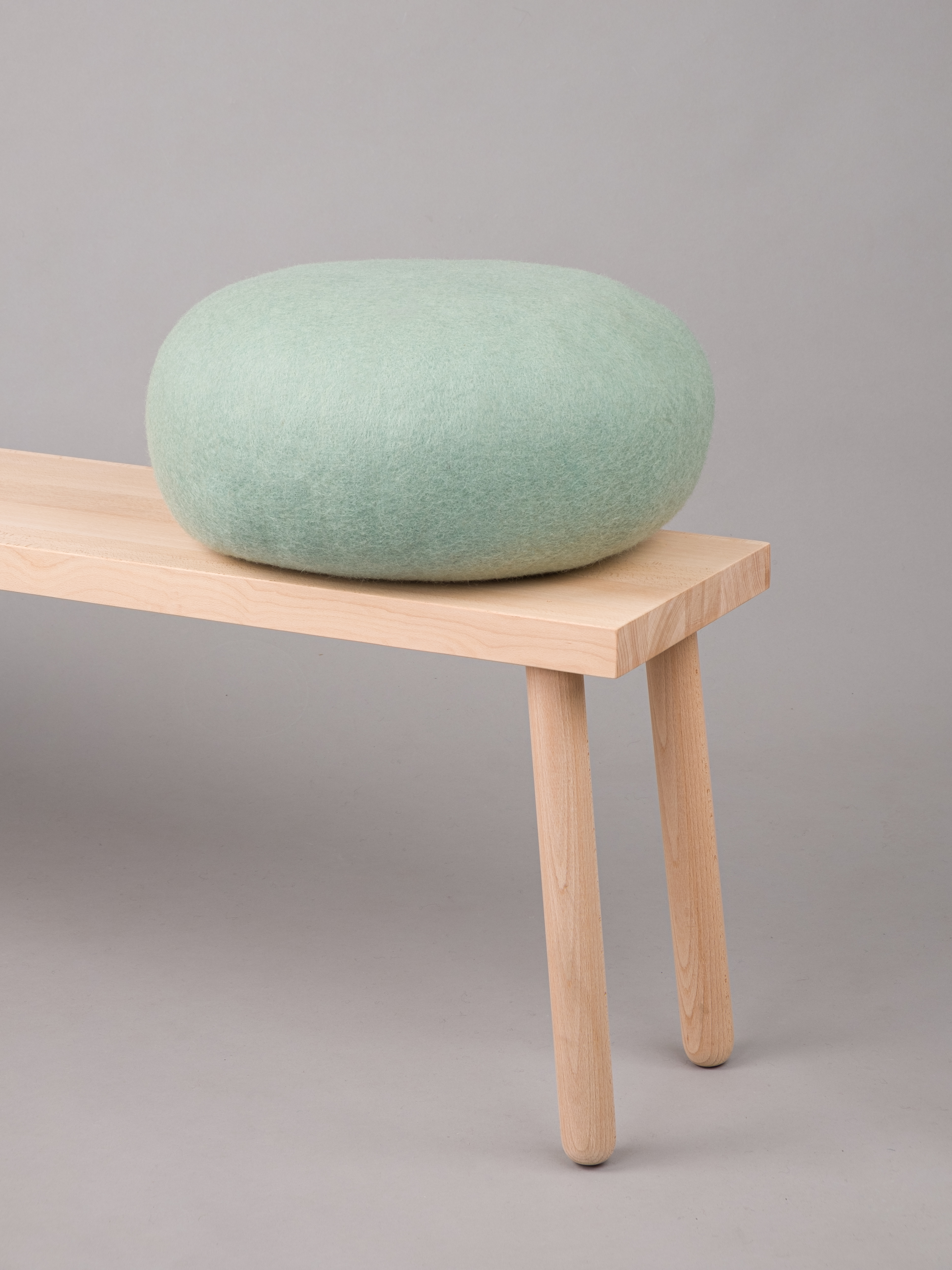 Filz Colour Pouf Hocker M Fine myfelt