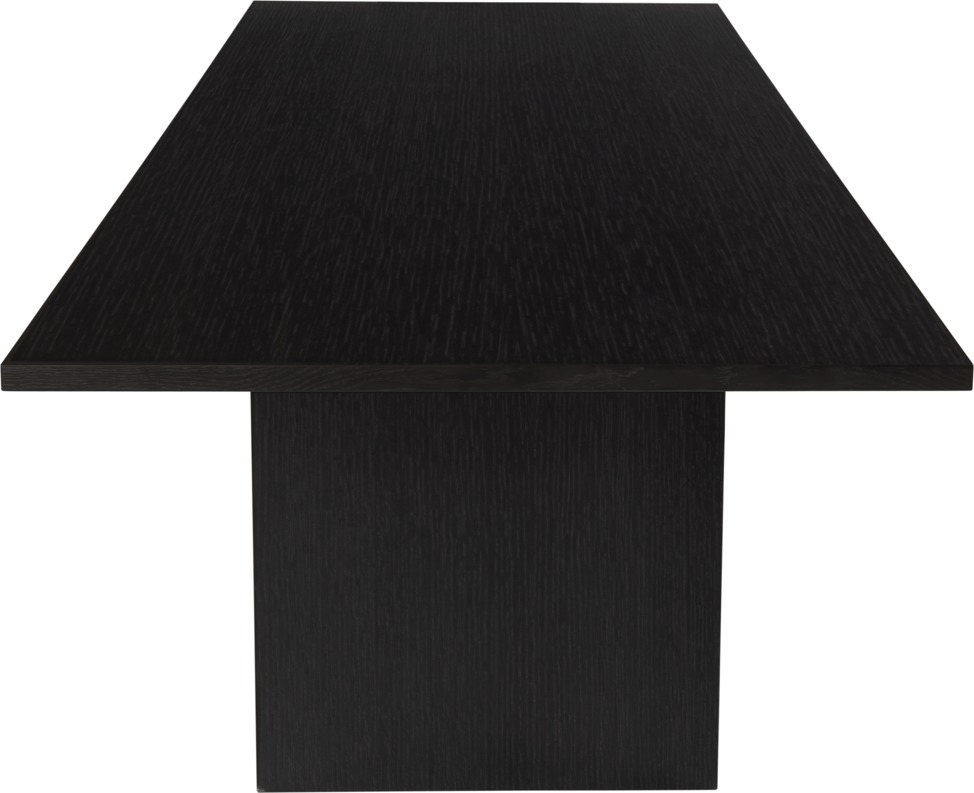 Private Esstisch rechteckig 320 Esche Braun / Schwarz Furnier Gubi Private Esstisch rechteckig 320 Esche Braun / Schwarz Furnier Gubi