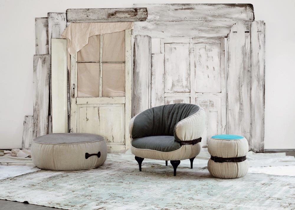 Chubby Chic Hocker Ø 45 cm Moroso Diesel