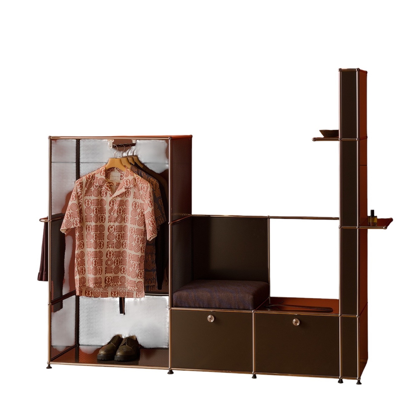 Okinka Garderobe USM Haller x Armando Cabral