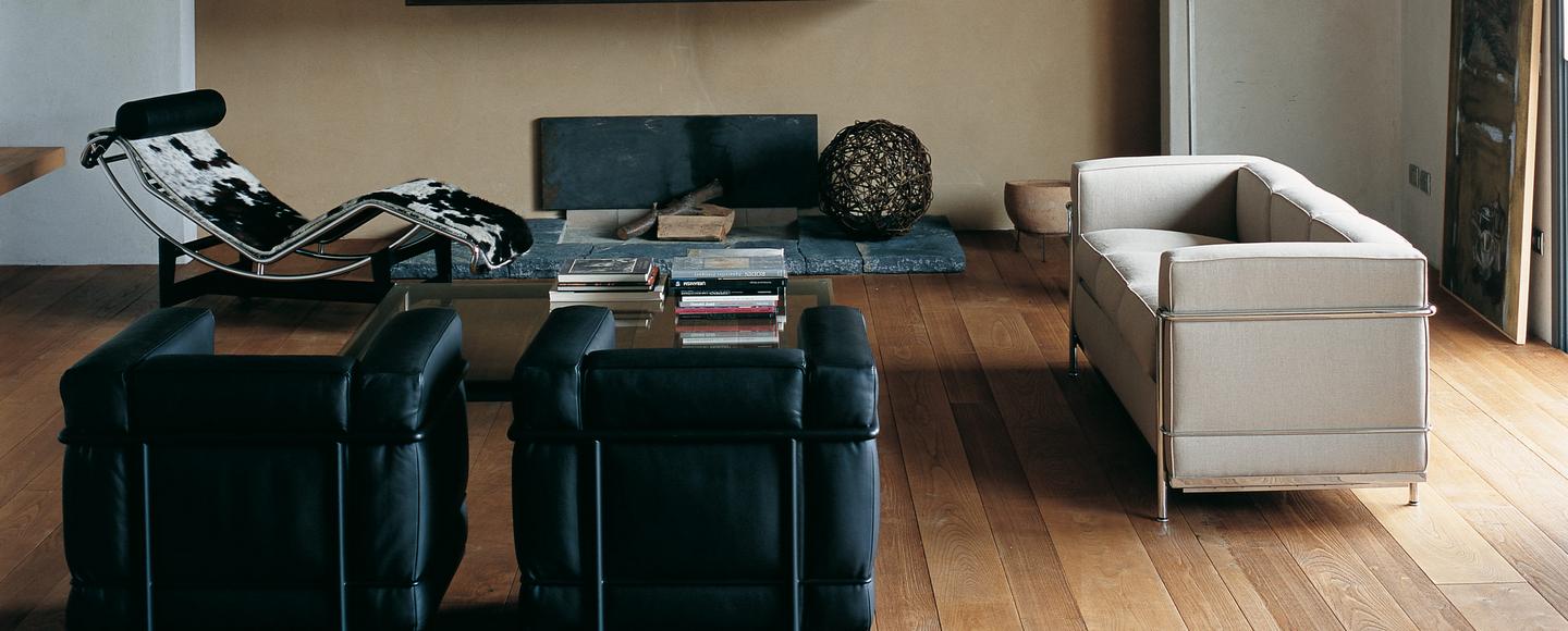 2 Fauteuil Grand Confort Petit Modèle Trois Places Dreisitzer Sofa Cassina