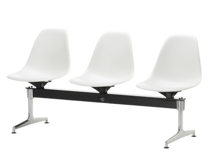 Eames Plastic Side Chair RE auf Traverse Vitra 