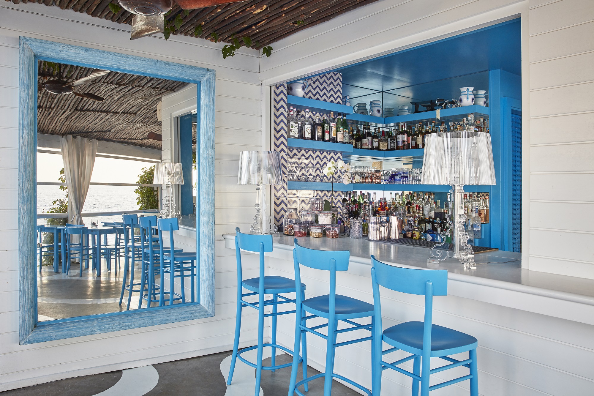 Bourgie Tischleuchte Glasklar Dimmbar Kartell