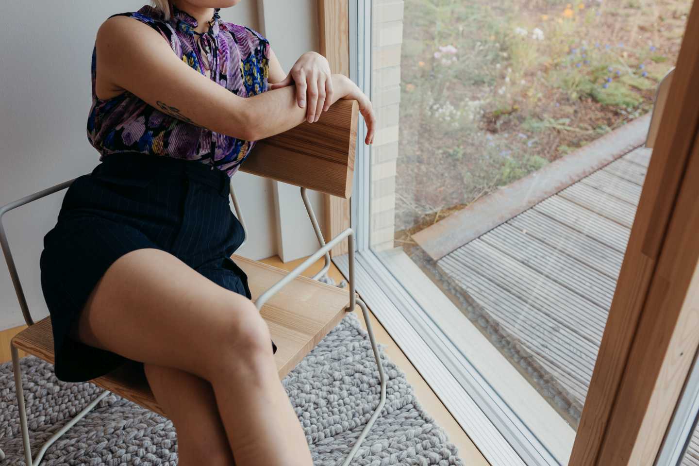 D:008 Loungechair mit Armlehnen Fuchs & Habicht