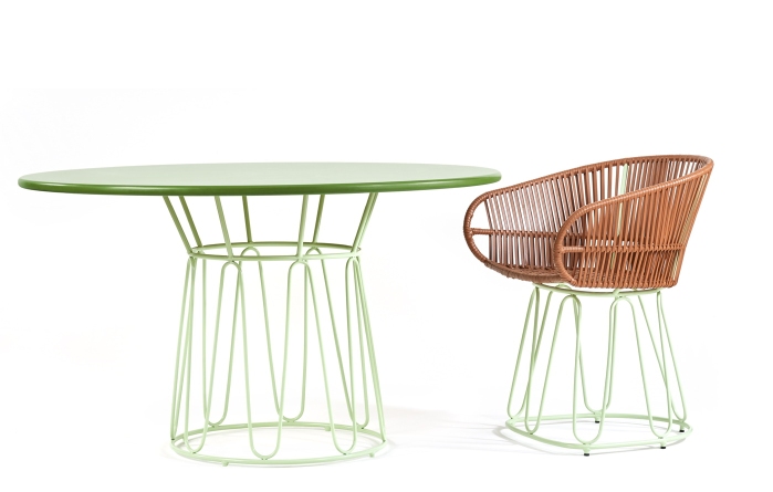 Circo Dining Table Esstisch Outdoor ames Pastellgrün - Pastellgrün