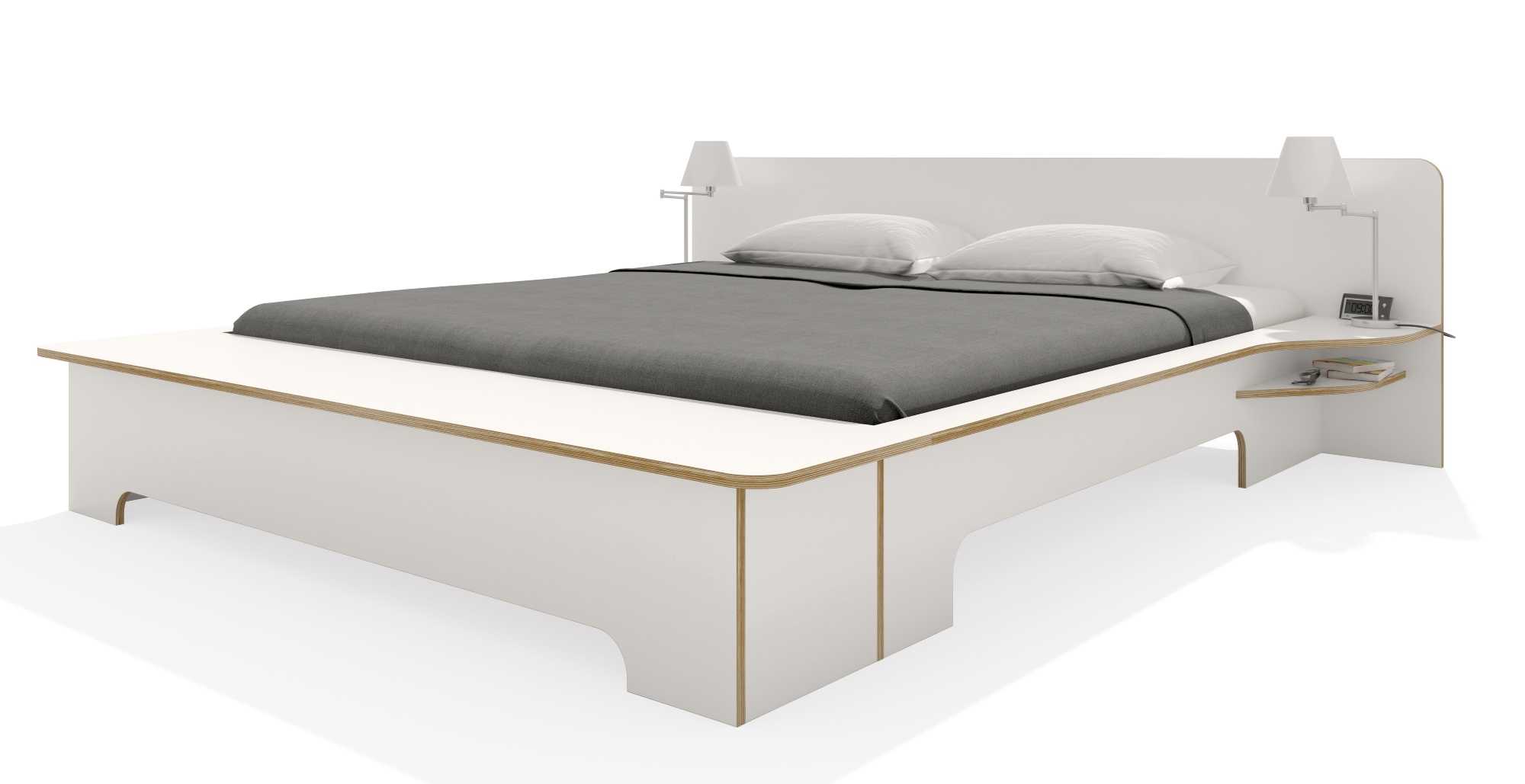 Plane Doppelbett Müller Möbelwerkstätten