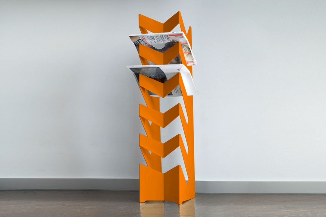 News Boden Zeitungsständer Radius