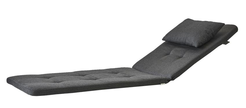 Presley Outdoor Kissensatz für Sonnenliege Cane-Line schwarz mit QuickDry & Airflow system