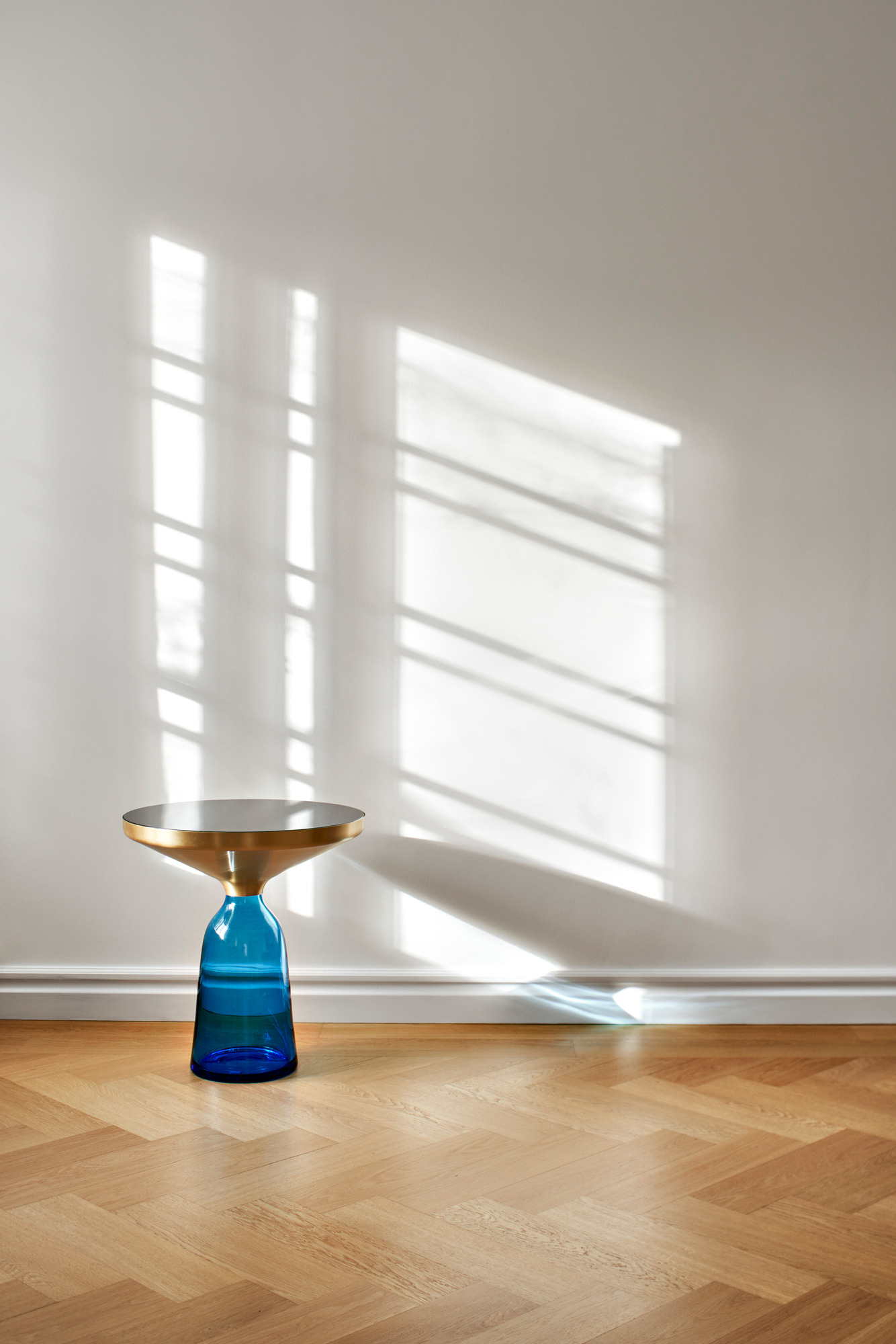 Bell Side Table Beistelltisch Stahl ClassiCon Quarz-grau
