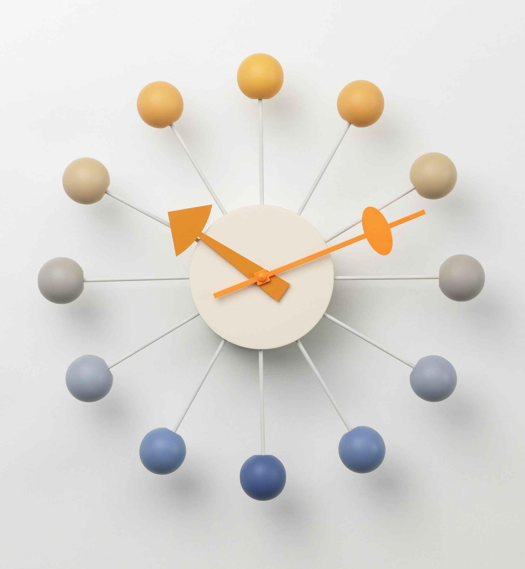 Ball Clock Wanduhr Sunrise Vitra LIMITED EDITION  