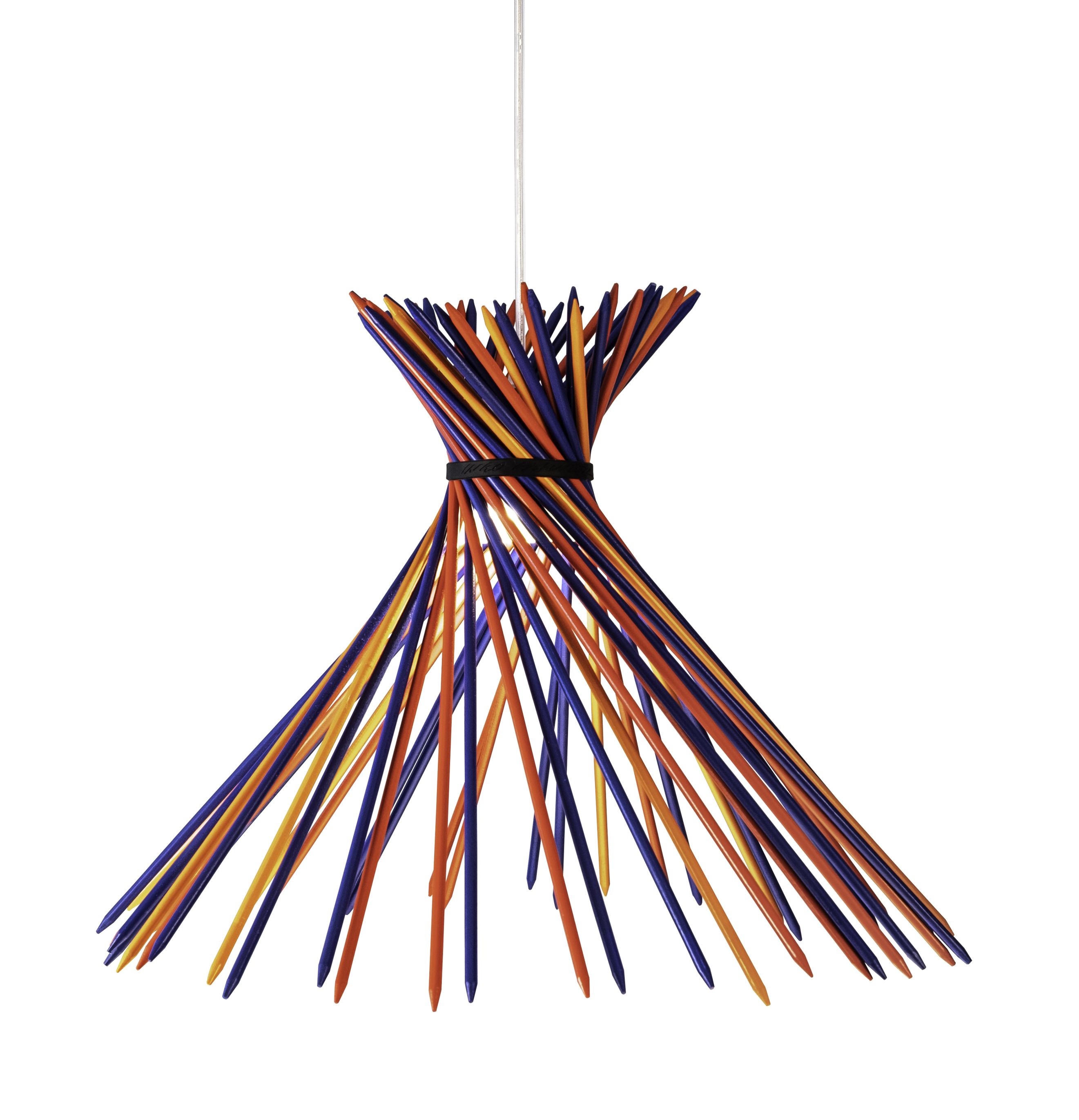 Pic-A-Stic Pendelleuchte Blau-leuchtrot-leuchtorange Ingo Maurer