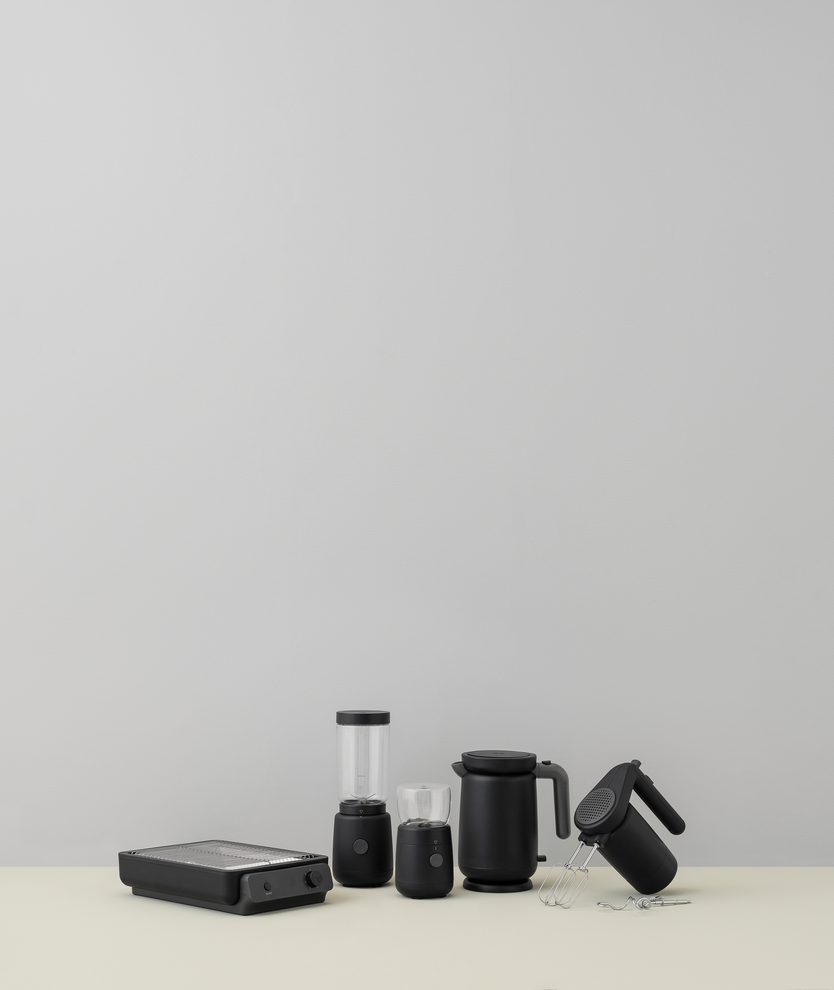 Foodie Hand Mixer Handrührgerät Schwarz RIG TIG by Stelton EINZELSTÜCK