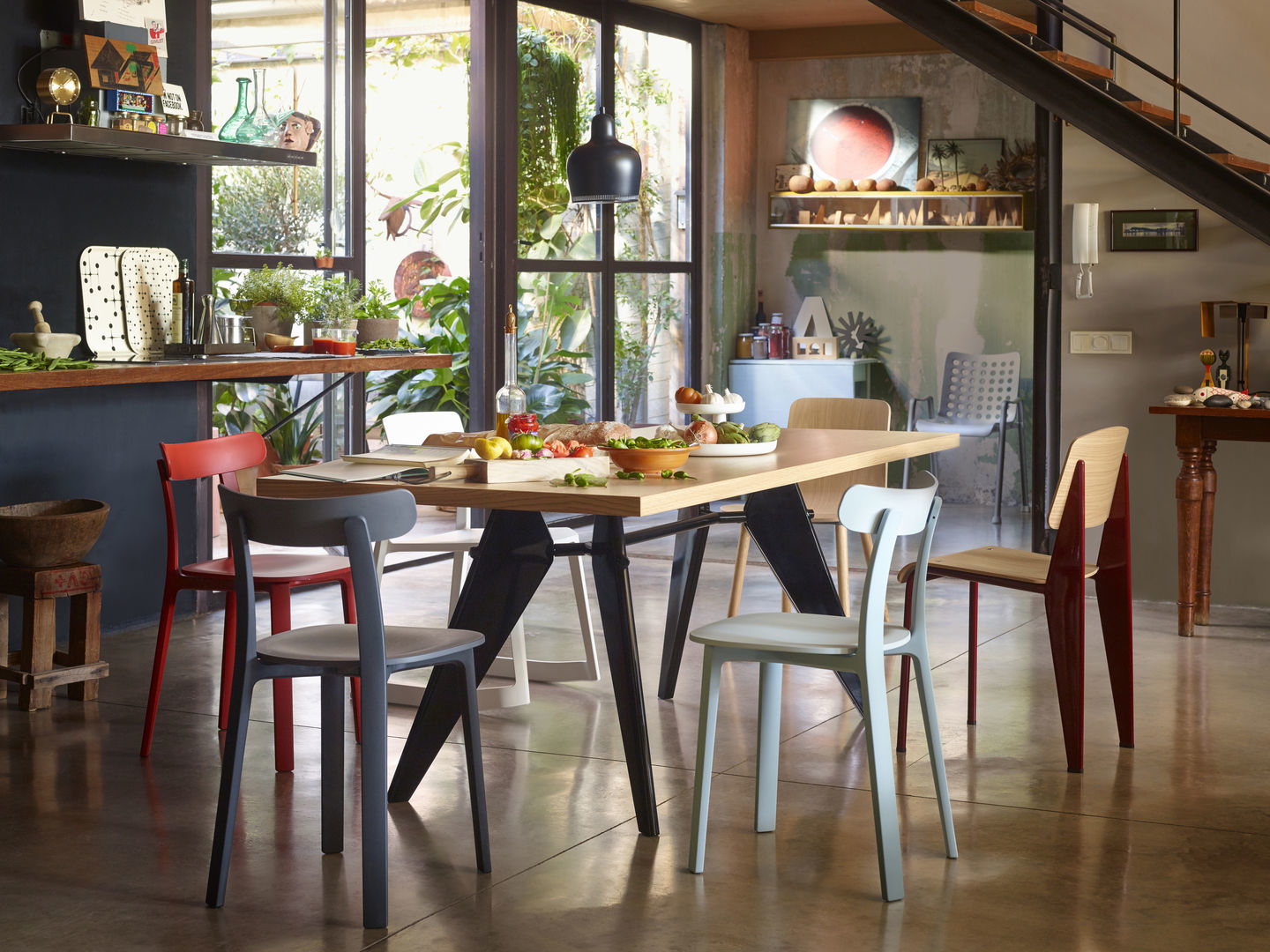 All Plastic Chair Outdoor Stuhl Vitra