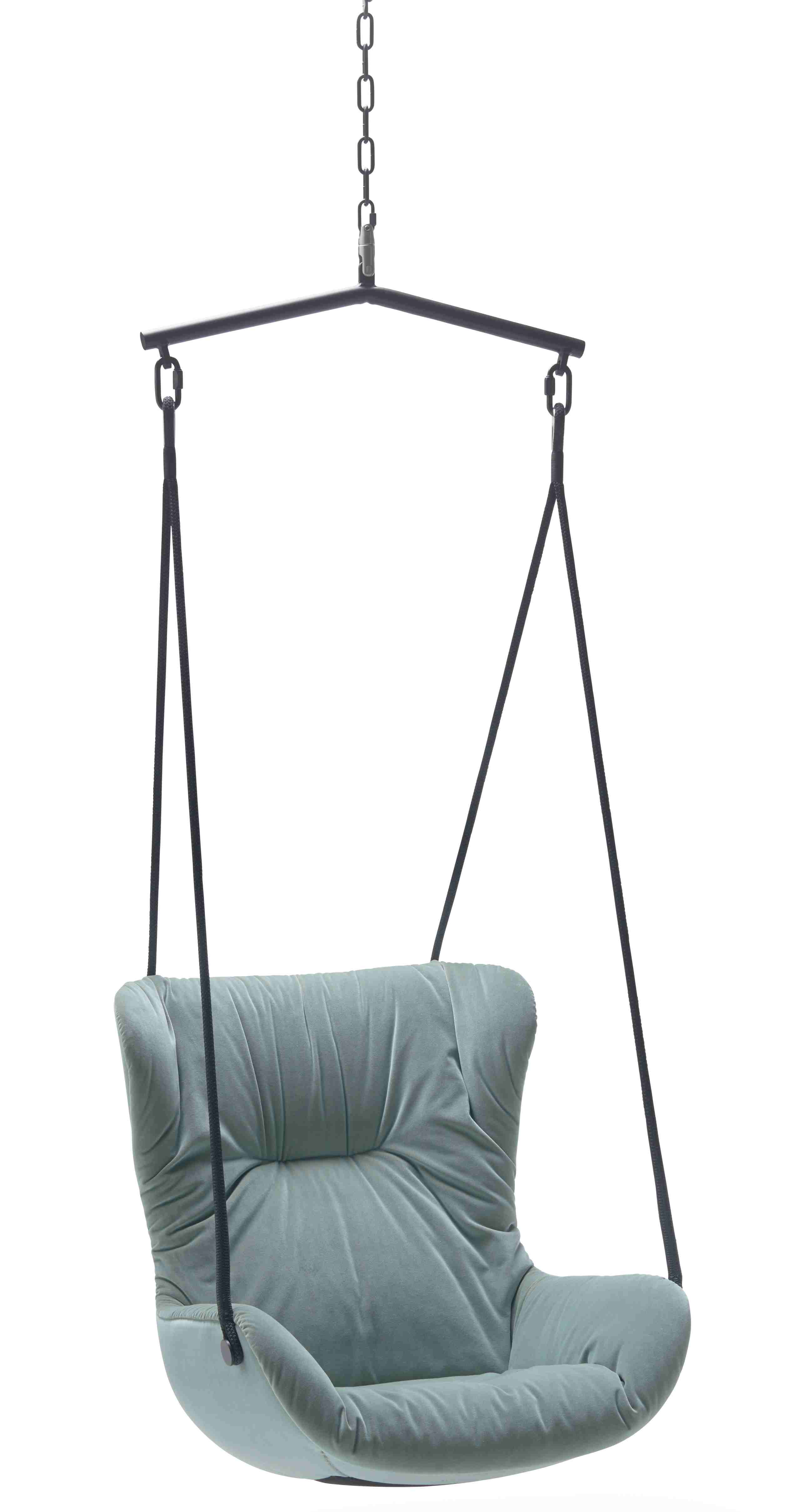 Leya Wingback Swingseat Schwingsessel Freifrau Manufaktur