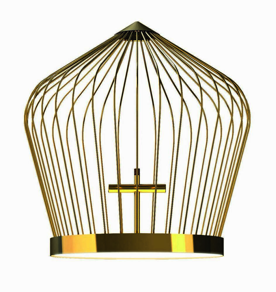 Klein / goldbeschichtet 