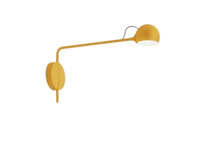 Ixa Wandleuchte gelb Artemide