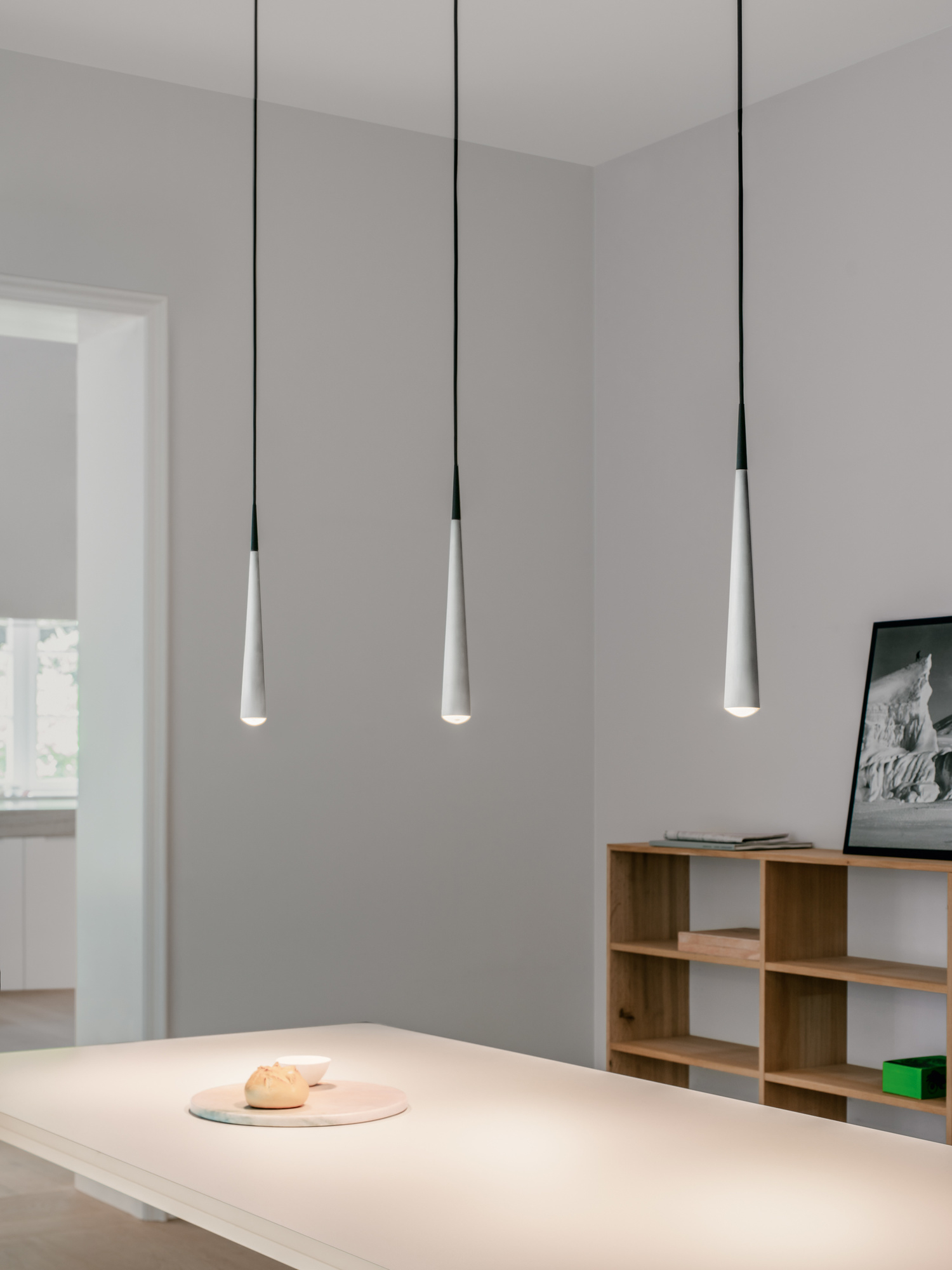 Niceone Trace Pendelleuchte Grau