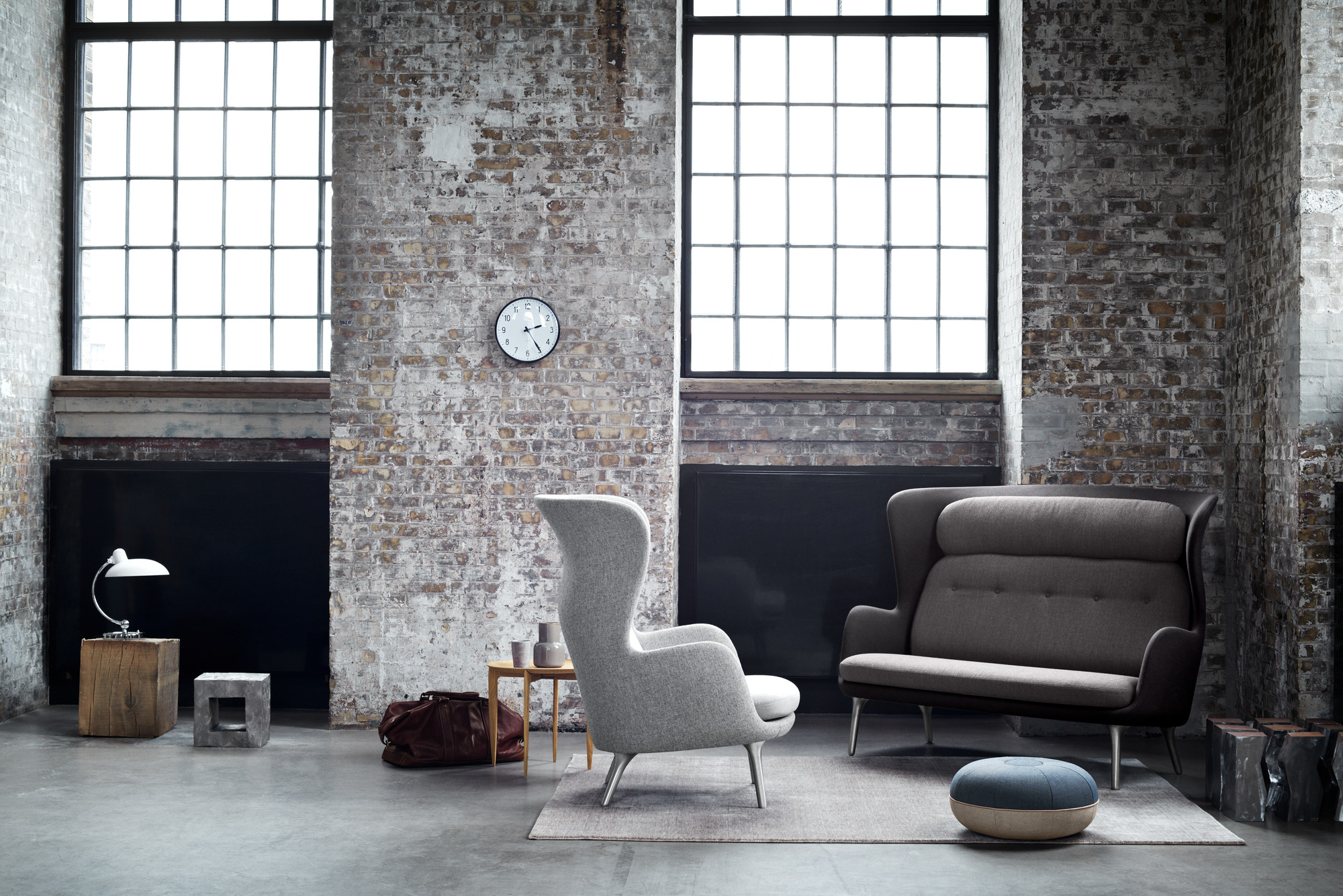 6631 T Luxus Tischleuchte KAISER idell Fritz Hansen weiß