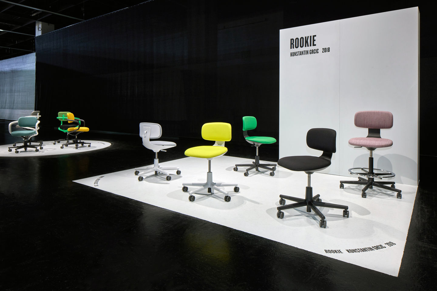 Rookie High Bürodrehstuhl Vitra