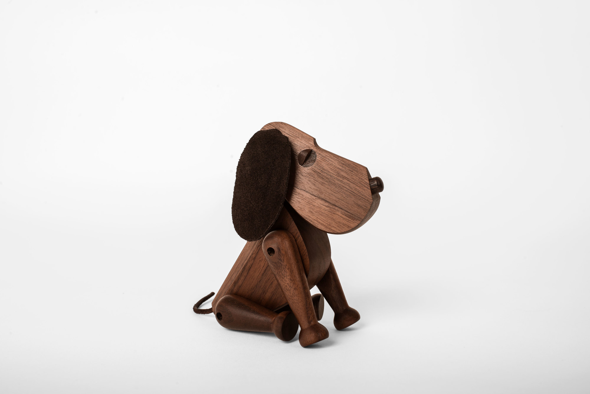 Bobby Holzfigur Hund Architectmade EINZELSTÜCK