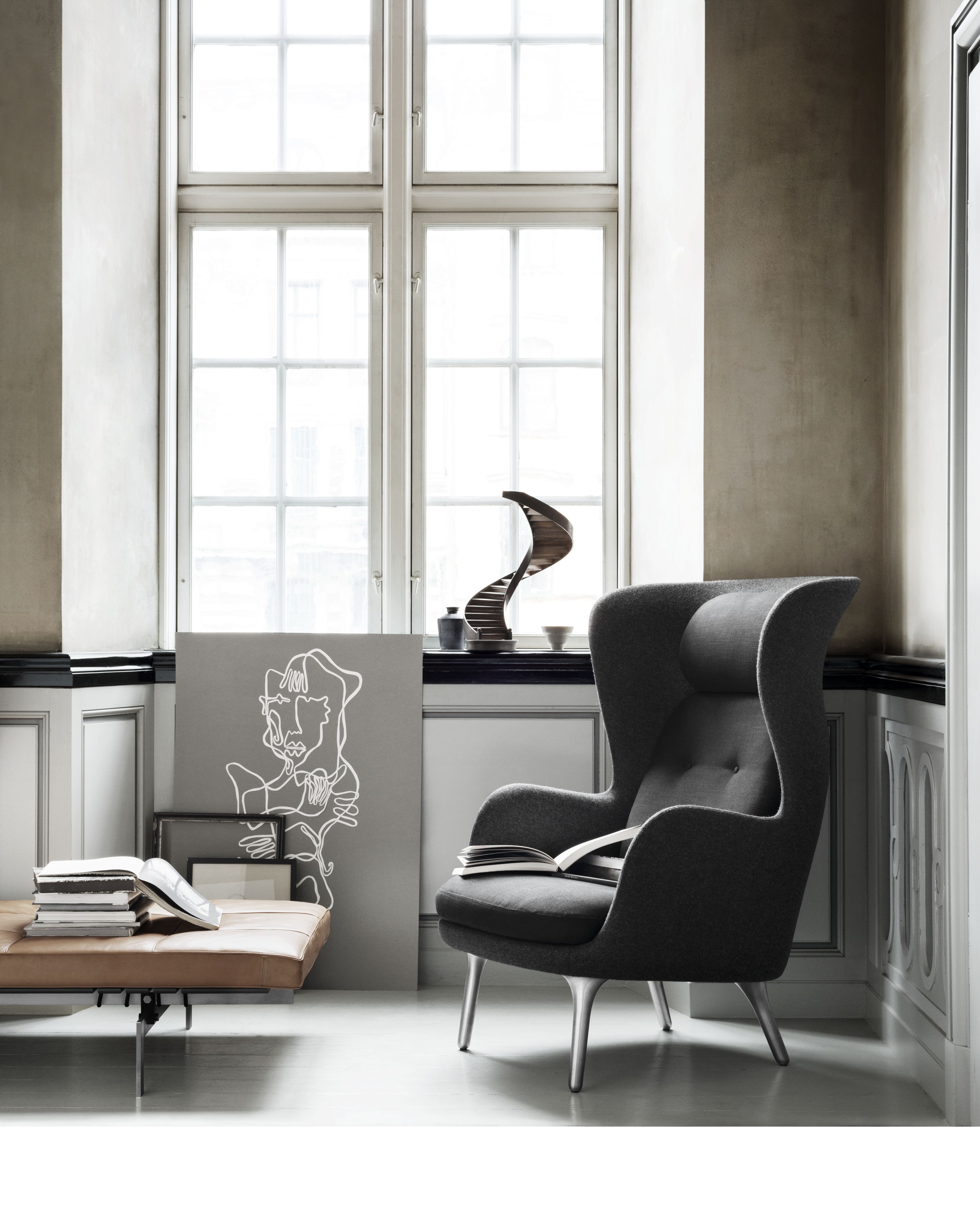 Ro Sessel Holz Fritz Hansen
