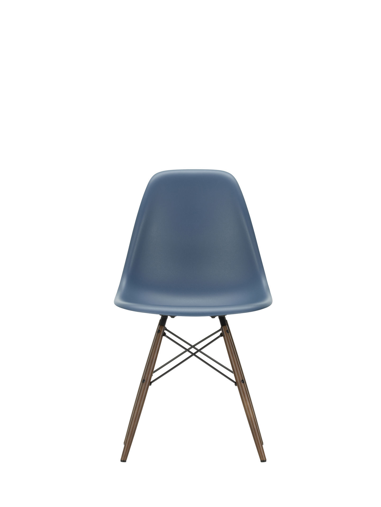 Eames Plastic Side Chair DSW Stuhl Vitra Ahorn schwarz-Weiss