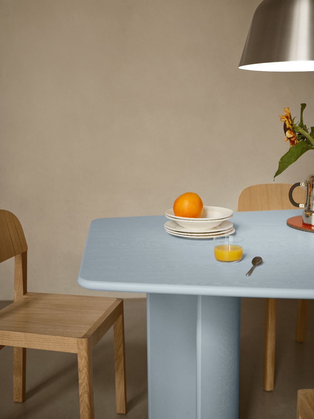 Ambit Pendant Lamp 25 Pendelleuchte Muuto Aluminium gebürstet