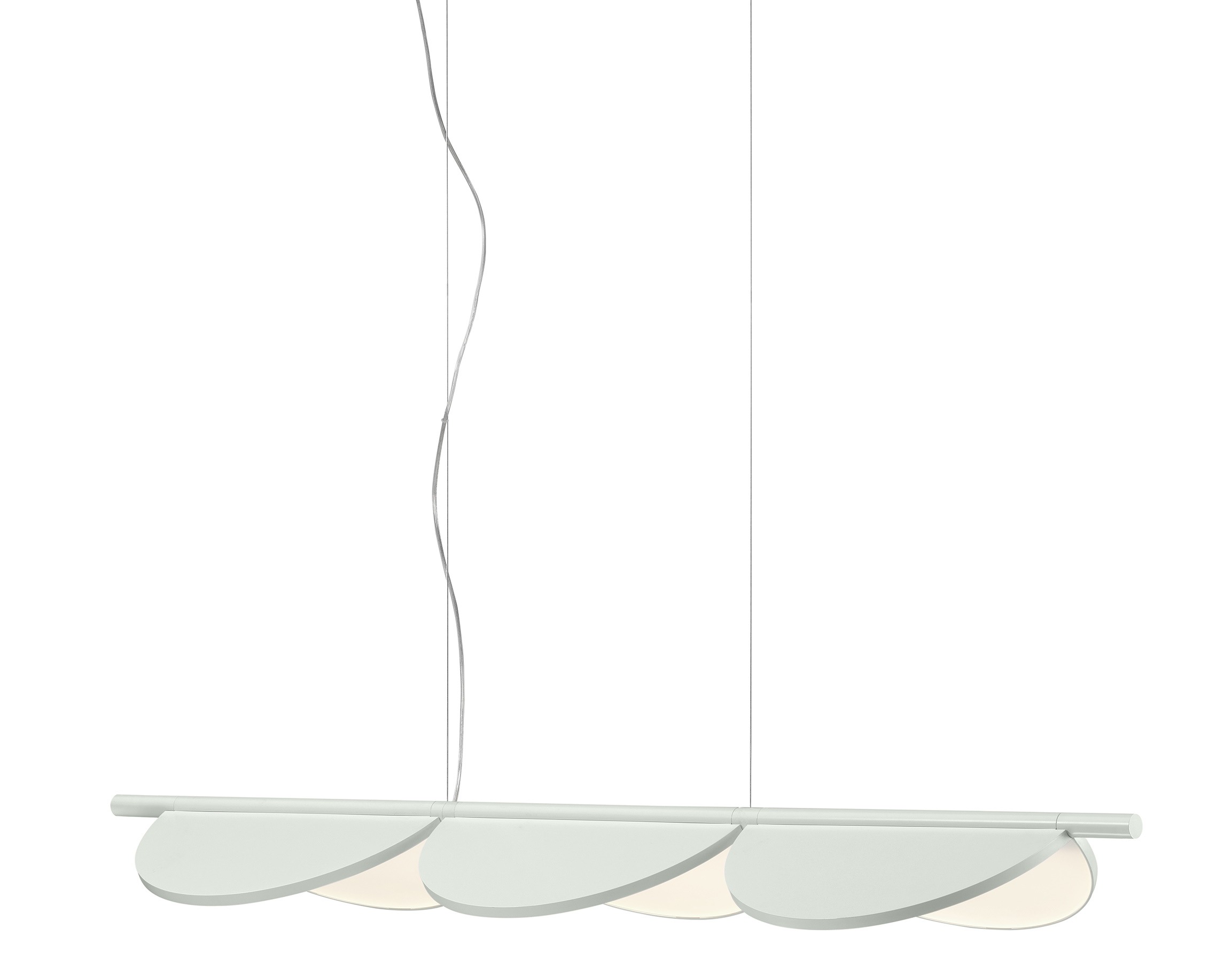 Almendra Linear S3 Pendelleuchte Off White Flos EINZELSTÜCK