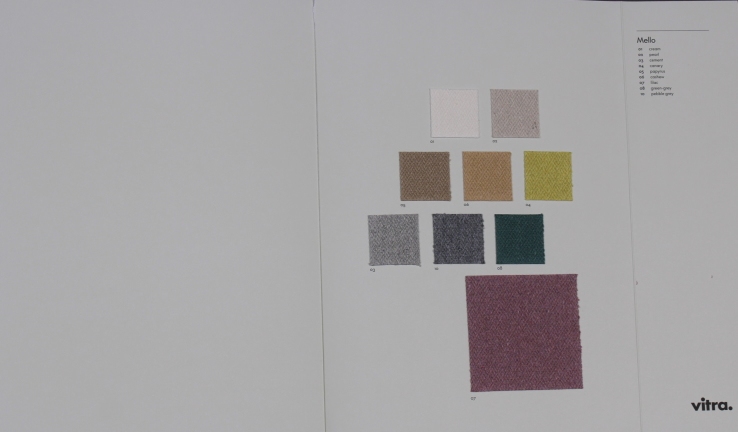 Stoffmusterkarte Mello Vitra