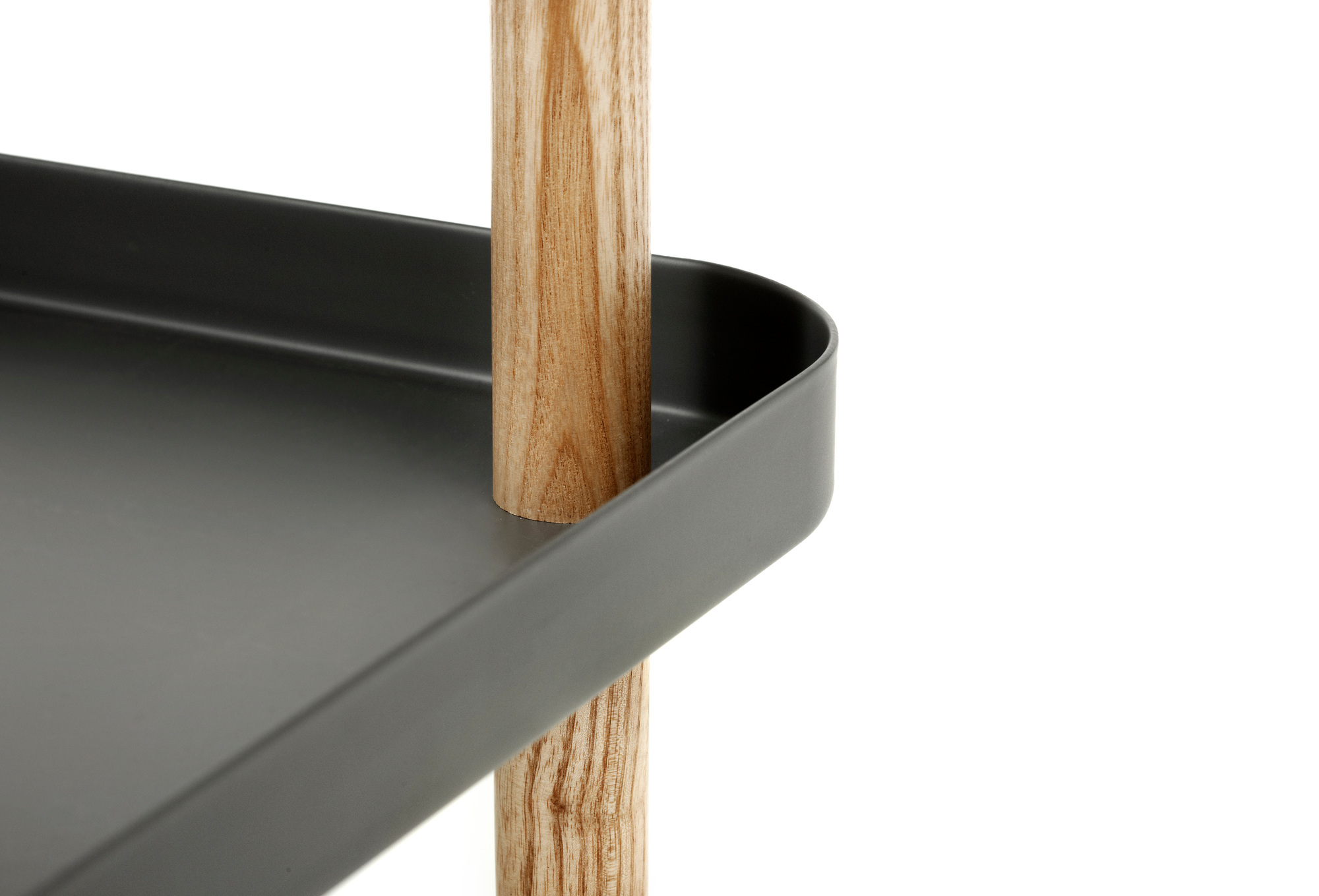 Block Table Servierwagen Normann Copenhagen Dunkel grau