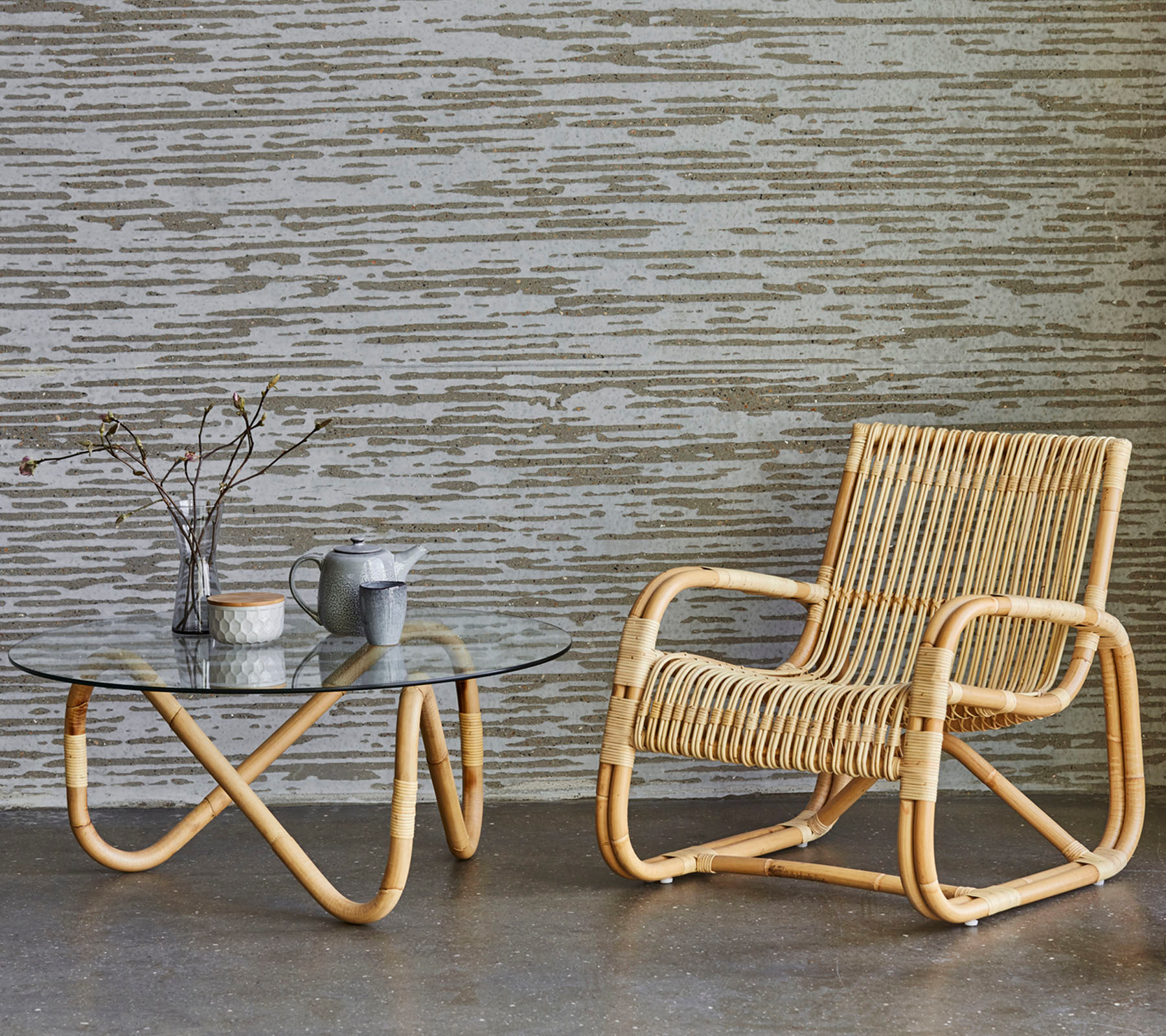Curve Loungesessel INDOOR Cane-Line