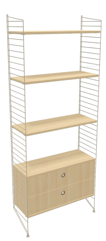 Flur KONFIGURATIONEN Hallway H2 String Furniture