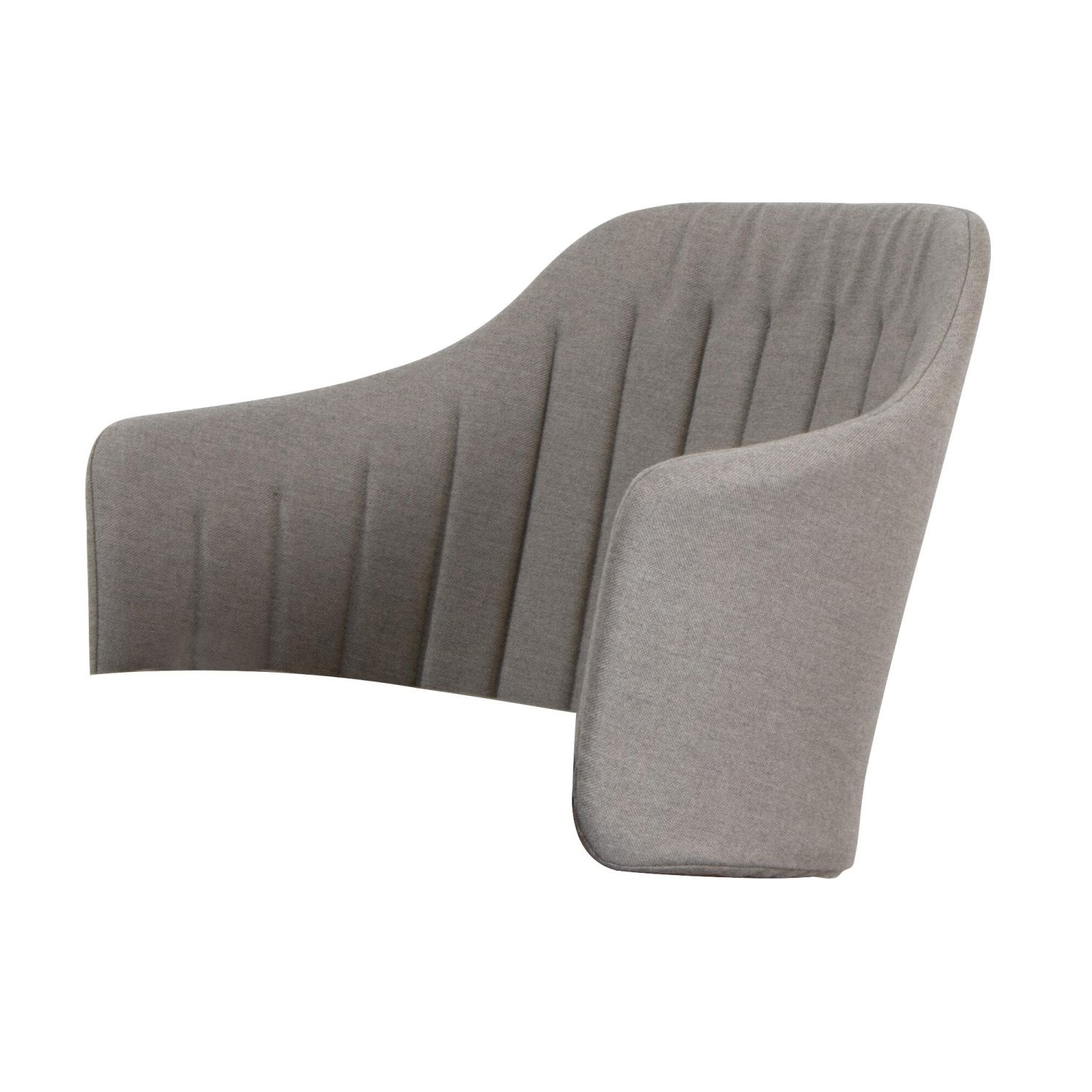 Choice Rückenbezug für Cane-Line Stuhl in Taupe: Stoffbezug für mehr Komfort.