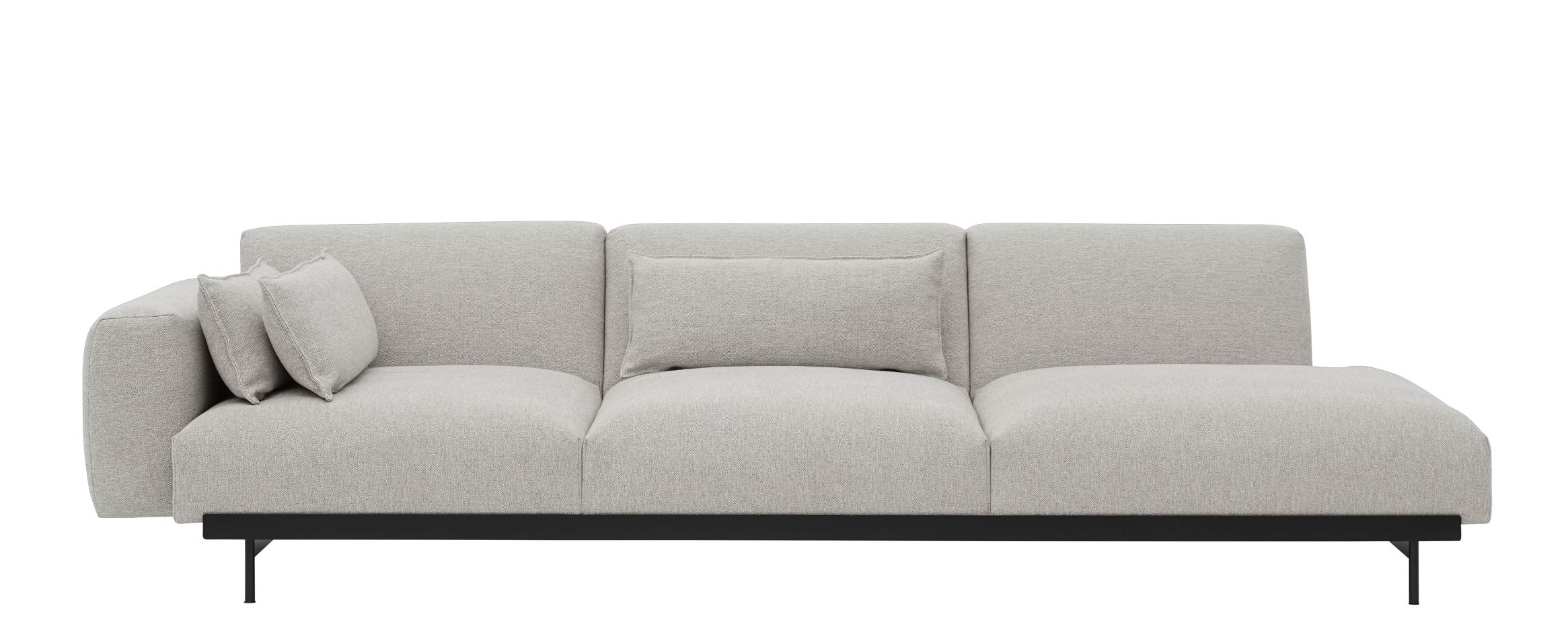 In Situ Modular Sofa 3-Sitzer Chaise Longue Muuto