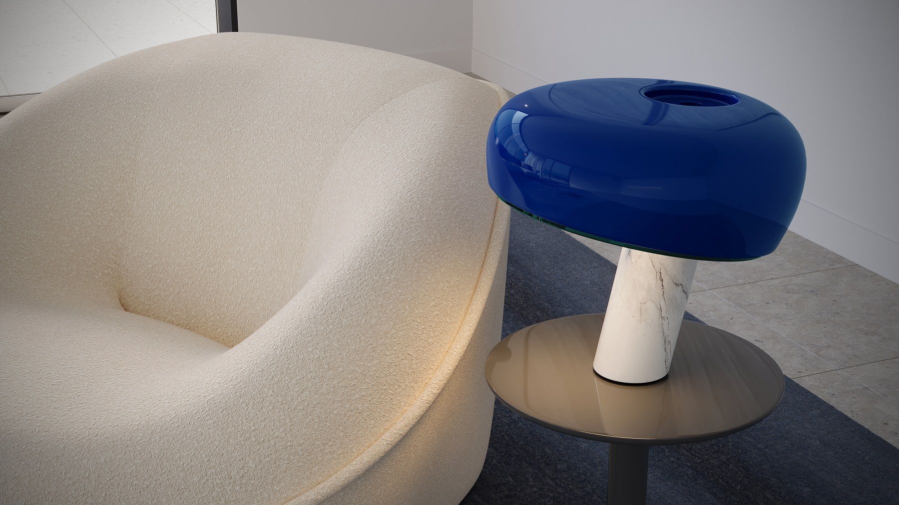 Snoopy Table Tischleuchte Flos