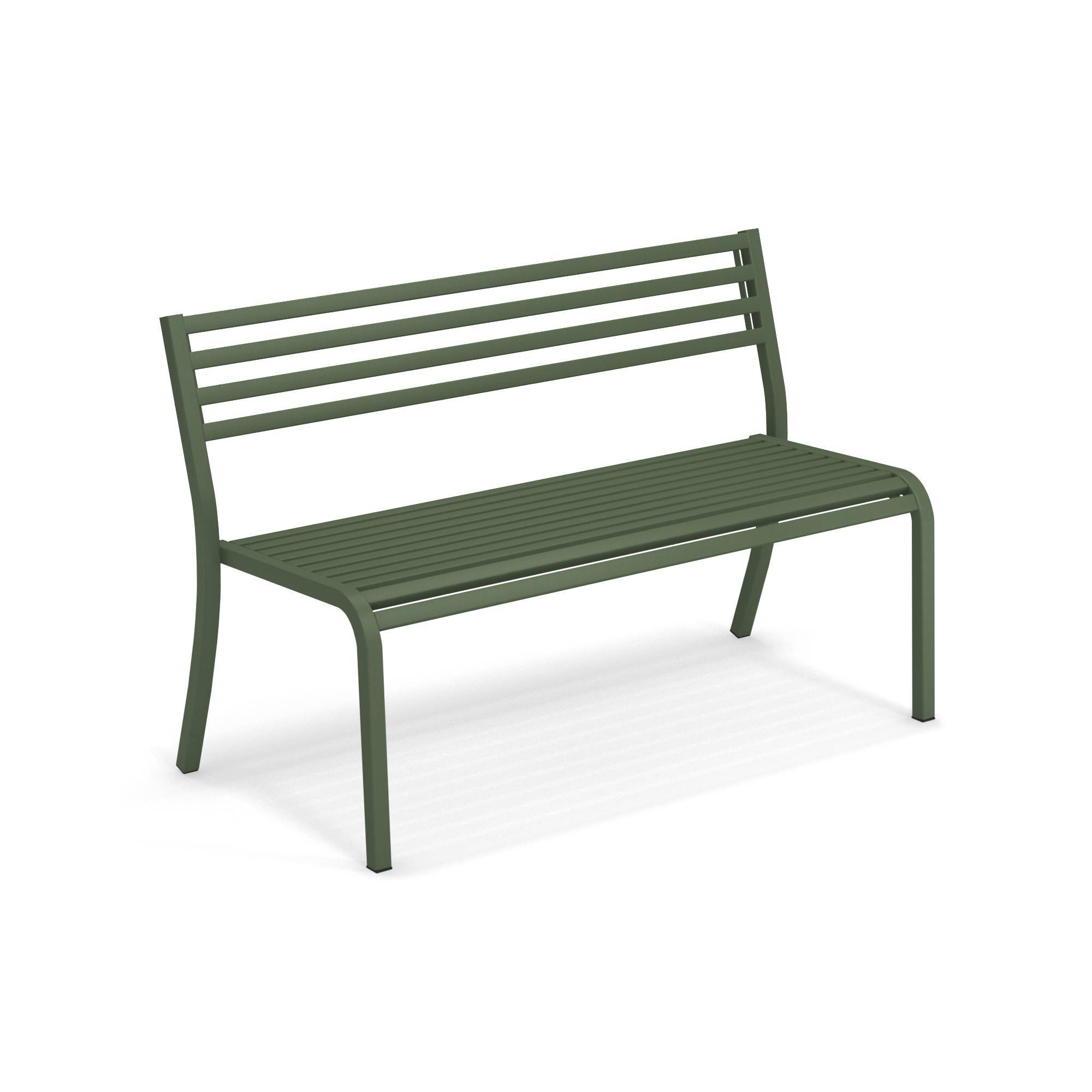 Segno Bank 128 cm Emu militär grün