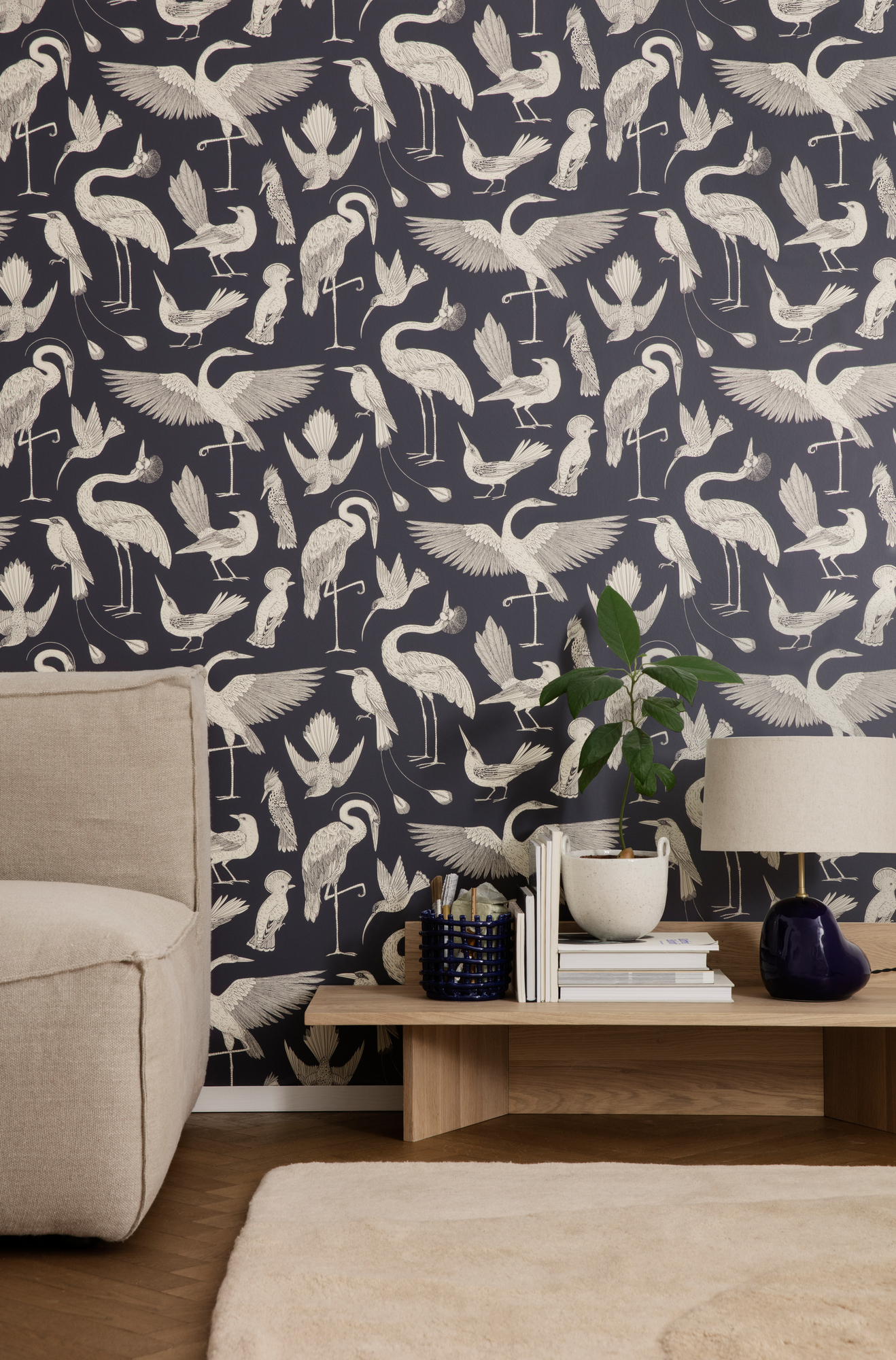 Oblique Bank Eiche natur Ferm Living