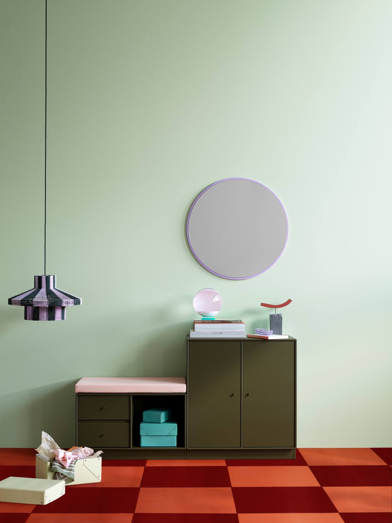 Colour Frame Mirror Around Spiegel Montana